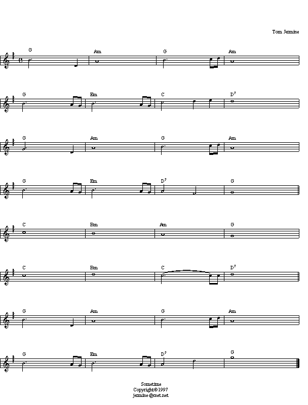 Transcrirt for Sometime