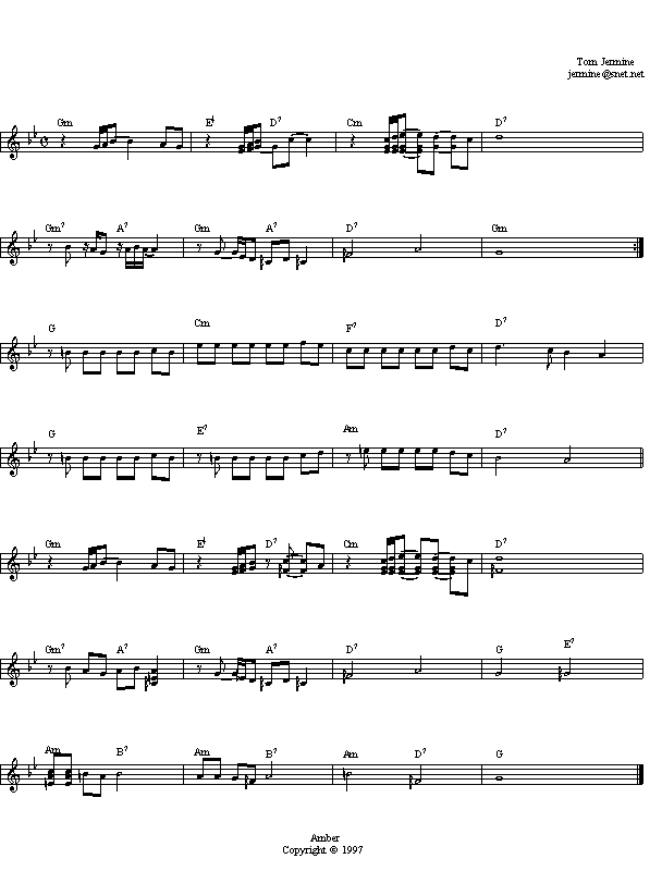 Transcrirt for Amber