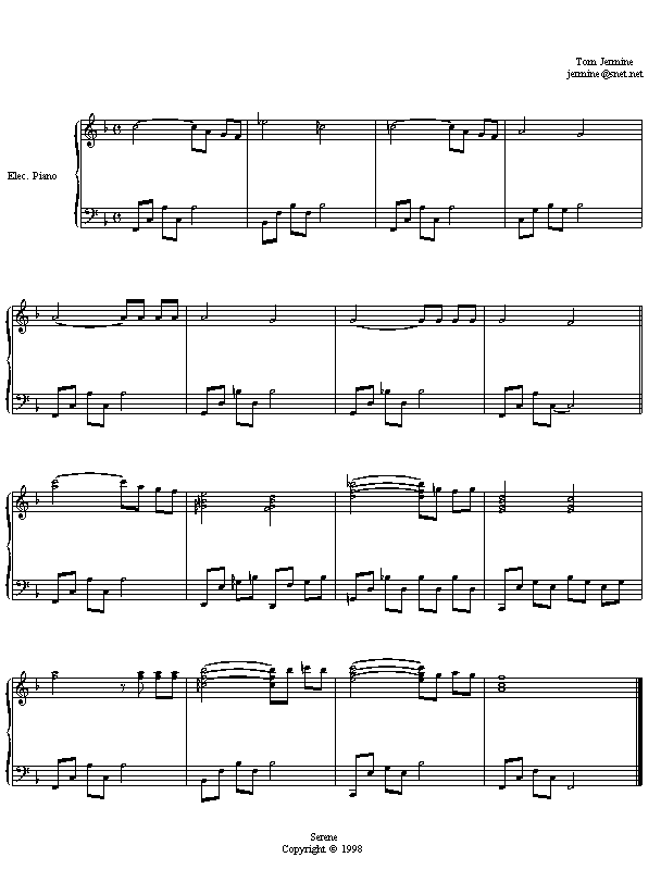 Transcrirt for Serene