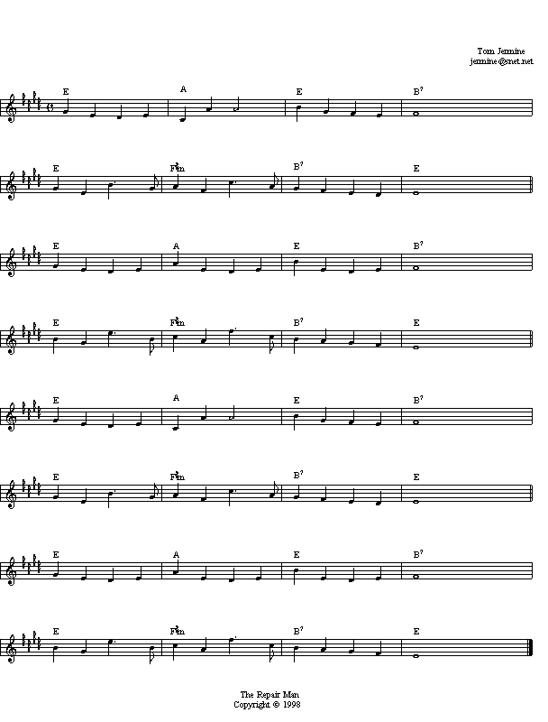 Transcrirt for The Repair Man