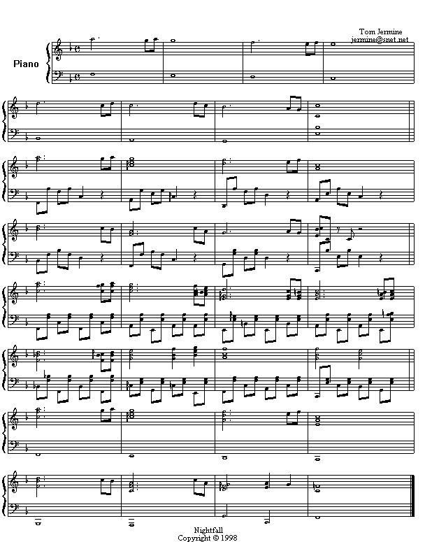 Transcrirt for Nightfall