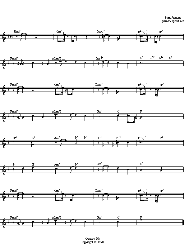 Transcrirt for Capture Me