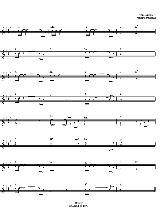 Transcrirt for Uneasy