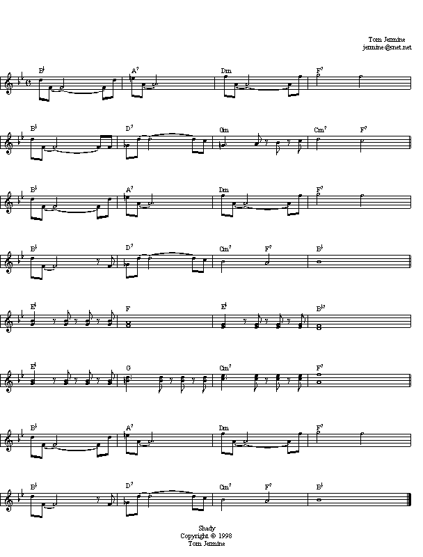 Transcrirt for Shady