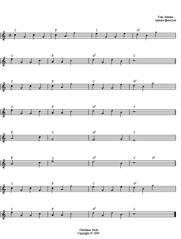 Transcrirt for Christmas Bells