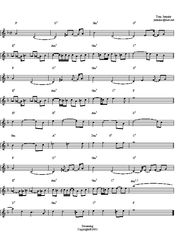 Transcrirt for Dreaming