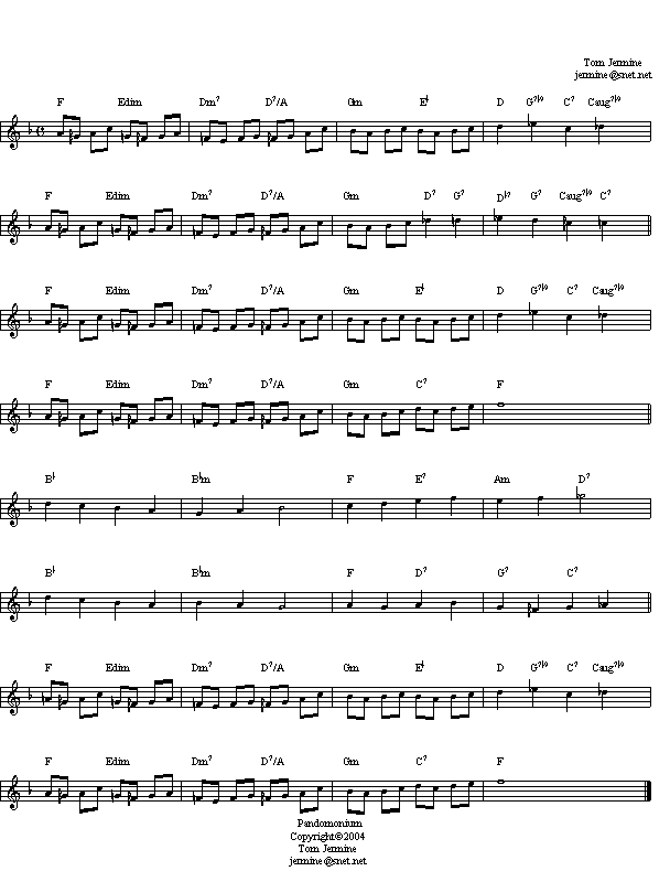 Transcrirt for Pandomonium